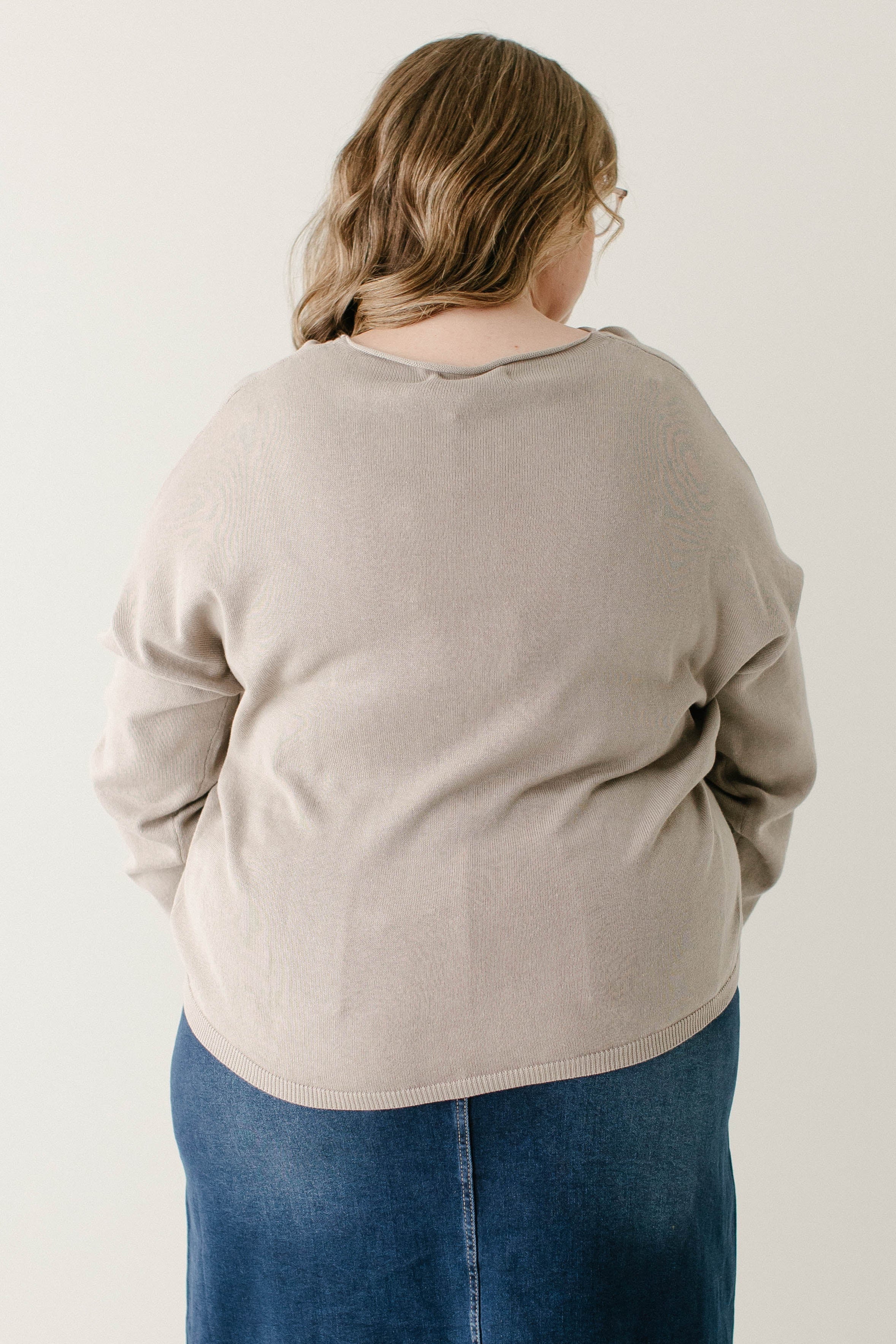 'Jana' Drop Sleeve Cardigan