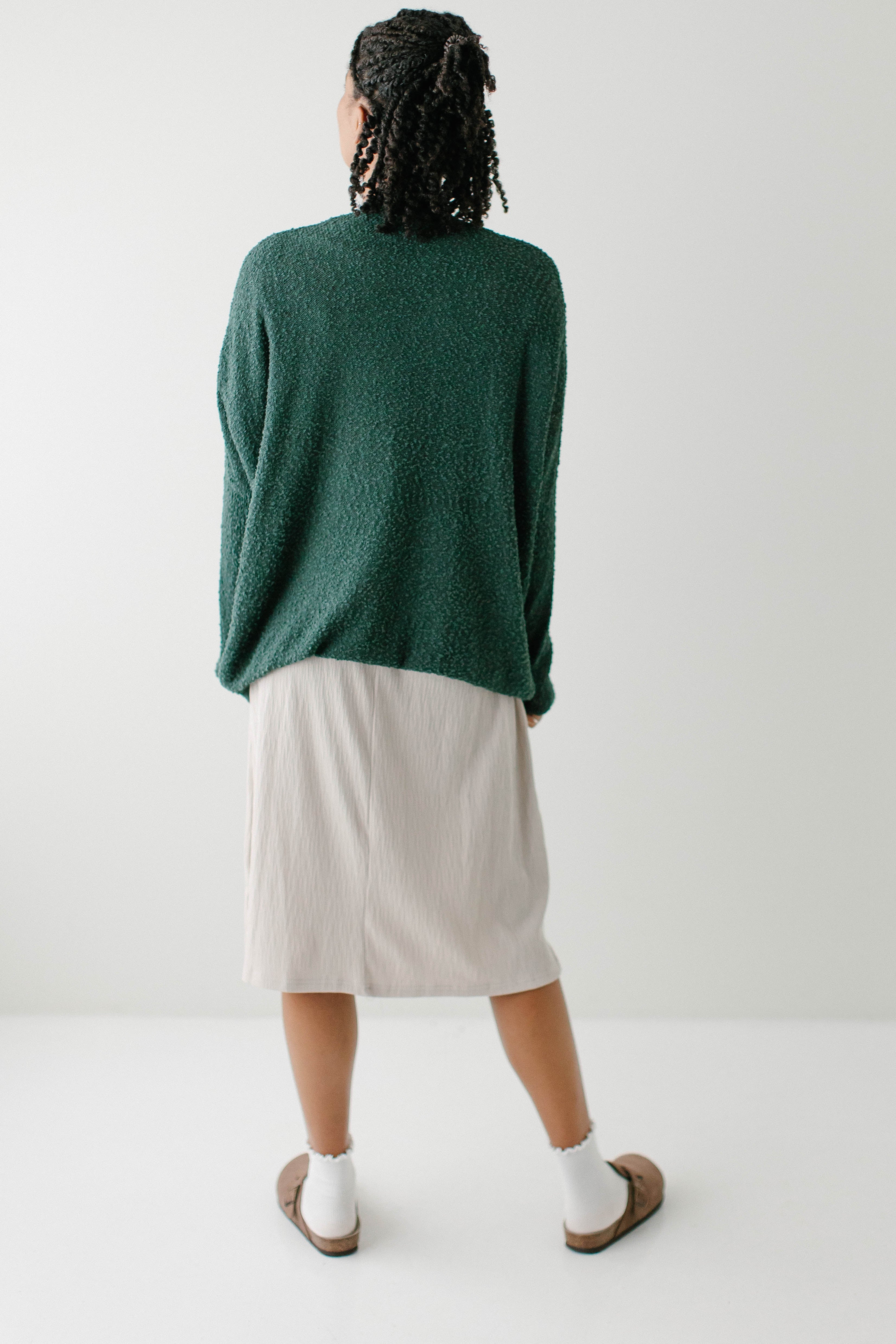 'Carter' Drop Sleeve Knit Cardigan