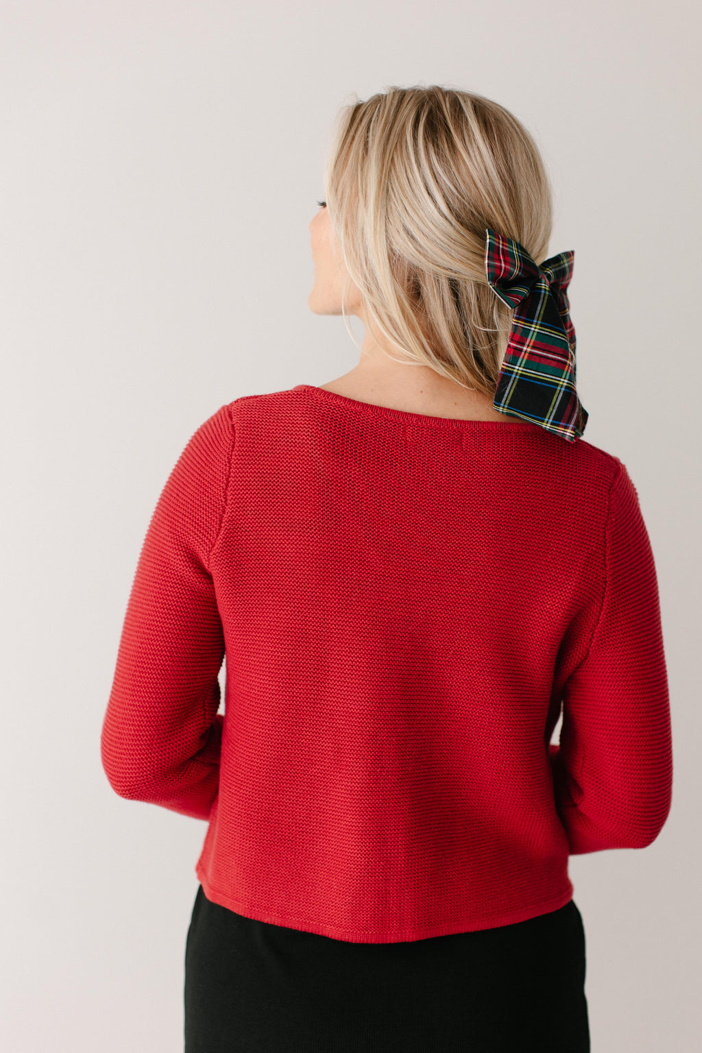 'Edwina' Tie Front Knit Cardigan